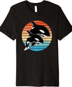 Cute orca whale team spirit orcas Premium T-Shirt