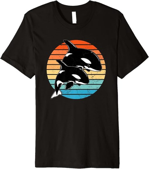 Cute orca whale team spirit orcas Premium T-Shirt