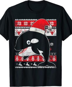 Zookeeper Killer Whale Ugly Christmas Orca T-Shirt