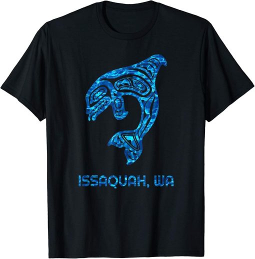 Issaquah Washington Native American Indian Orca Killer Whale T-Shirt